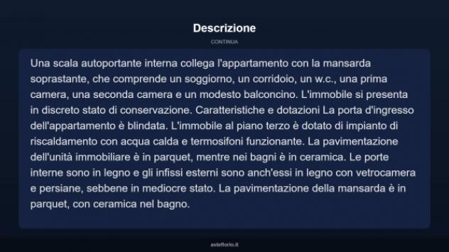 Immobile in asta di 172 m², box auto in vendita a Messina - Foto 5