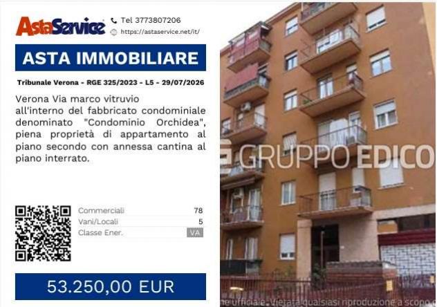 Tribunale Verona - RGE 325/2023 - L5 - Tribunale Verona - RGE 325/2023 - L5 - 29/07/2026