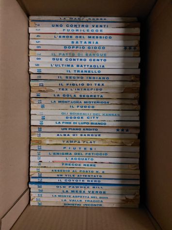Tex originali dal n.1 al n.300