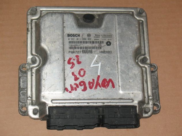 0281011280 ECU 0 281 011 280 CHRYSLER 04727666AB EDC 15C5