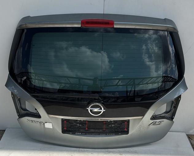 PORTELLO POST.  GRIGIO MEDIO MET. C/MOT. VTR SCURO SPOILER GRANDINATO 999-U1307527 Carrozzeria  Lamierati esterni  Portello  Portello post. OPEL - MER