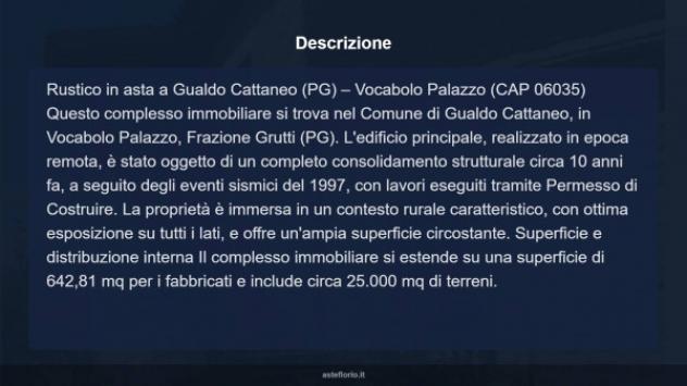 Immobile in asta di 642 m² in vendita a Gualdo Cattaneo - Foto 13