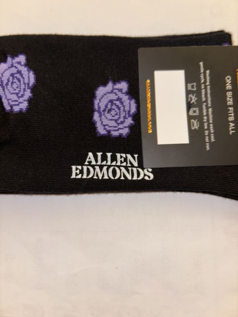 CALZE NUOVE DA DONNA IN COTONE FIRMATE ORIGINALI ALLEN EDMONDS,MADE IN ITALY - Foto 9