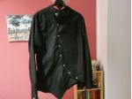 Camicia Blu o Nera taglio laterale Tg S - NUOVA
