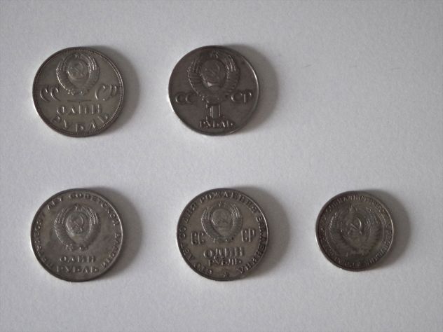 Vendo monete rublo sovietico URSS varie - Foto 4