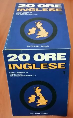Corso di Inglese 46 fascicoli Vintage Raro anni 60 - 20 Ore Inglese su Vinile - Foto 3