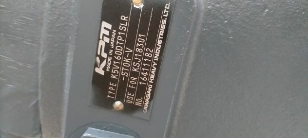 Pompa KPM K5V160DTP1SLR-STOK-V per Case CX350D - Foto 2