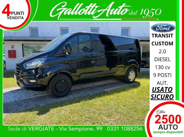 Ford Transit Custom 2.0D 130cv 9posti Aut.