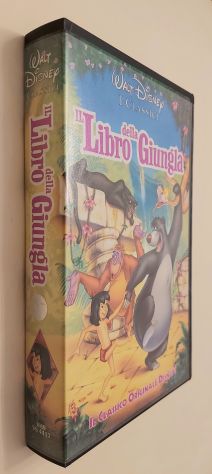 VHS IL LIBRO DELLA GIUNGLA WALT DISNEY I CLASSICI VIDEOCASSETTA+ LA BUSTA 1993