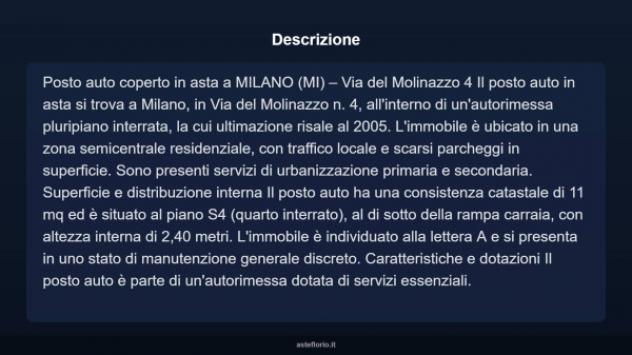 Immobile in asta di 11 m² in vendita a Milano - Foto 10