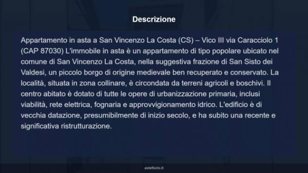 Immobile in asta di 121 m² in vendita a San Vincenzo la Costa - Foto 10
