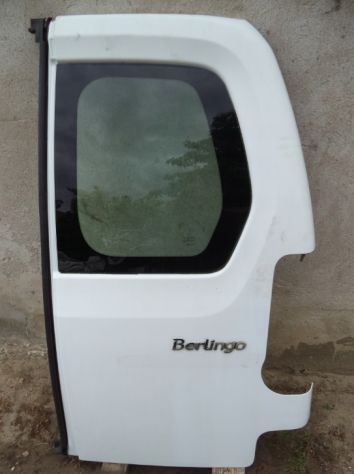 PORTA SPORTELLO POSTERIORE SINISTRO VETRATA CITROEN BERLINGO DAL 2008 IN POI