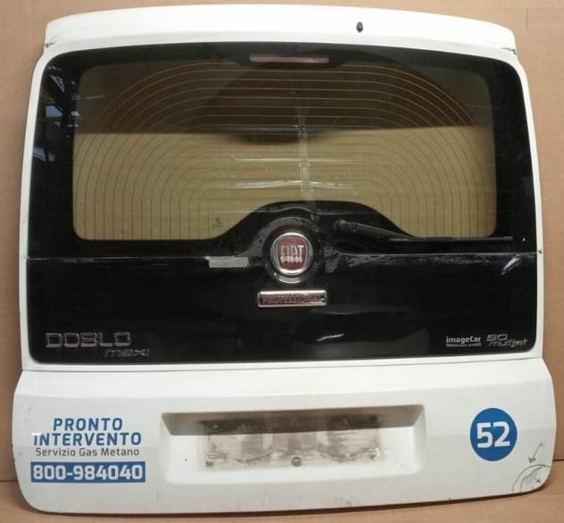 PORTELLO POST. BIANCO C/MOT. (Piccola Ammacc.) 999-U1297130 Carrozzeria  Lamierati esterni  Portello  Portello post. FIAT - DOBLO - 01-03-2015 - 05 -