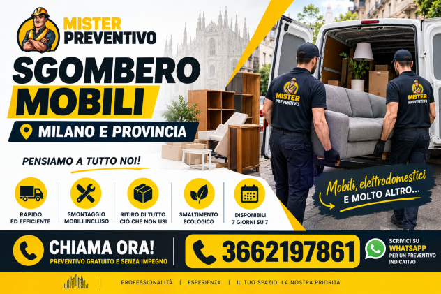 Sgombero Mobili Milano