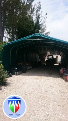 Tendoni Ignifughi 6 x 12 x 3,70 mt. uso magazzino,deposito rimessaggio - Foto 7
