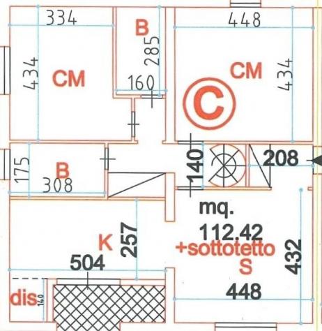 Appartamento in vendita a Cascina 113 mq Rif: 1406470 - Foto 2