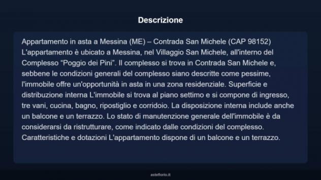 Immobile in asta di 75 m² in vendita a Messina - Foto 3