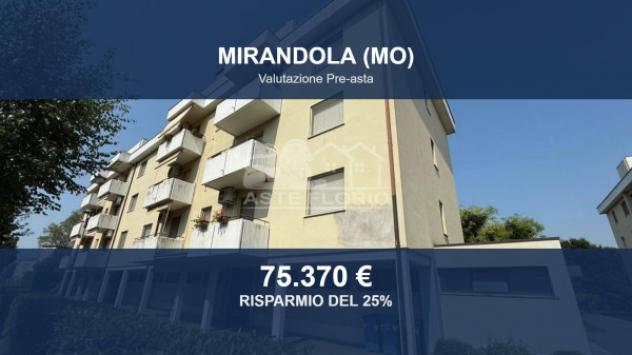 Immobile in asta di 105 m², box auto in vendita a Mirandola
