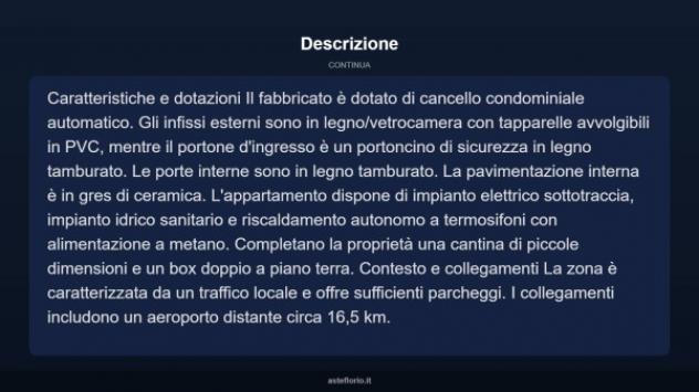 Immobile in asta di 91 m² con più di 5 locali e box auto doppio in vendita a Oleggio - Foto 7
