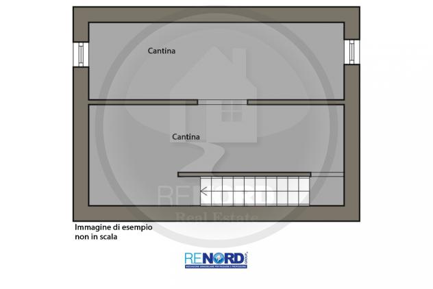 CASA SEMI INDIPENDENTE di 4 vani e di 85 mq (VILLANTERIO) rif. VIL7138 - Foto 2