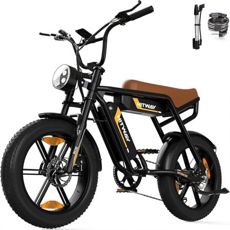 FAT BIKE HITWAY 20 48V DOPPIA BATTERIA NUOVO