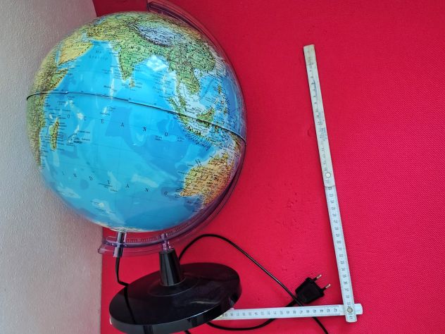 Mappamondo Luminoso geografico-Fisico-Politico-D.=30 cm. - Foto 2
