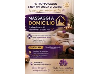 Massaggi - benessere Roma - MASSAGGI OLISTICI E REIKI Tel:3515503273