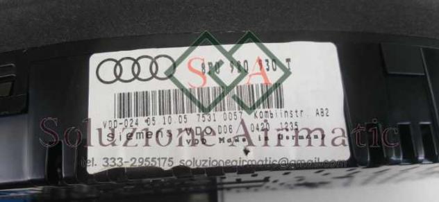 Audi A3 2.0 TFSI quadro strumenti 8P0920930T - Foto 2