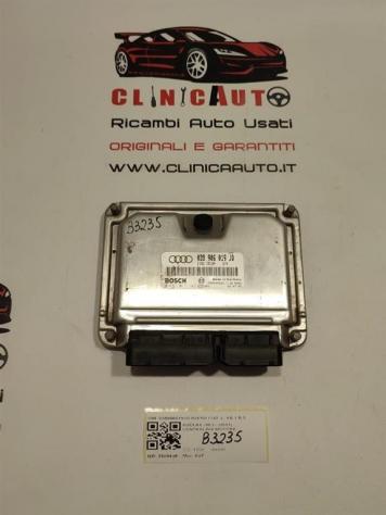 CENTRALINA MOTORE AUDI A4 Berlina (8E) 038906019JQ 0281011142 AVF diesel 1896 (0004)