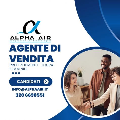 Agente di vendita / Procacciatore clienti – Settore Aria Compressa