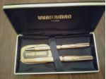 COPPIA DI PENNE PLACCATE ORO WATERMAN PARIS
