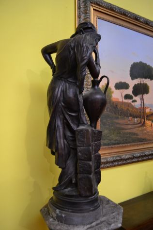 Statua in bronzo Rebecca XX secolo - Foto 6