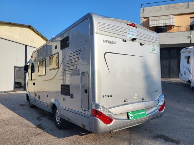 MOTORHOME HYMER DUCATO BASCULANTE GARAGE ALKO FOTOVOLTAICO CLIMATIZZATORE GENERALI CAMPER USATO - Foto 4