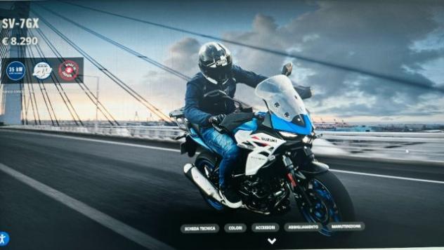 SUZUKI SV-7GX NUOVA GX 7 ABS EURO 5 + rif. 23961328 - Foto 5