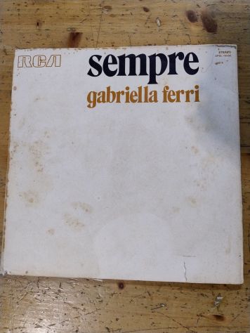 DISCO VINILE GABRIELLA FERRI "SEMPRE"
