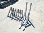 supporti inox per mensole usati