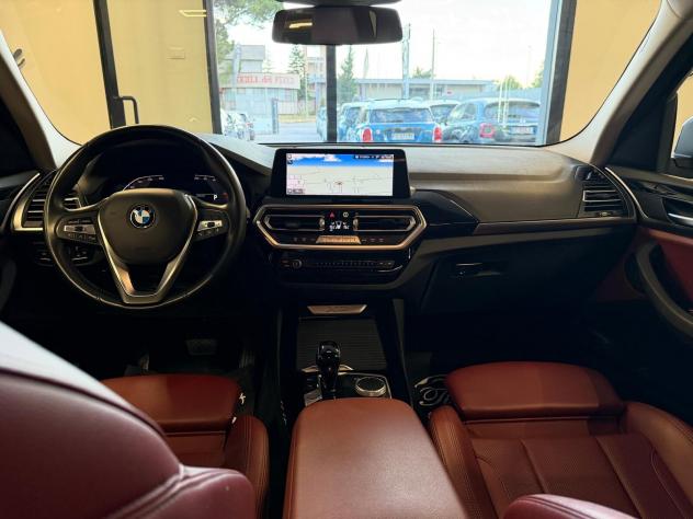 BMW X3 18D SPORT S-DRIVE MHEV 48V 150CV PELLE NAVI CAM ANNO 2023 - Foto 10