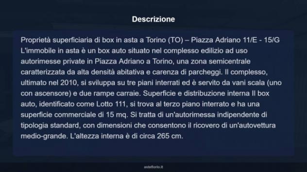 Immobile in asta di 15 m² in vendita a Torino - Foto 10