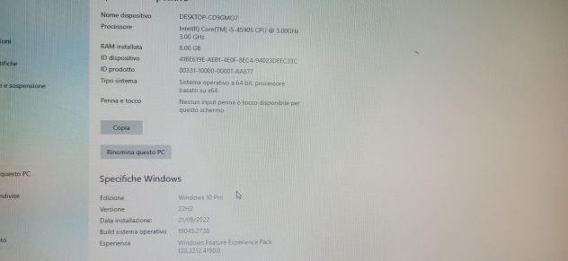 Pc HP Pro Desk 400 G2 8 Gb ram, hdd 1TB - Foto 2