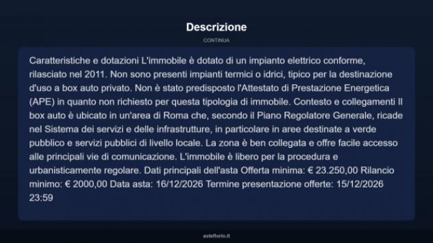 Immobile in asta di 16 m² in vendita a Roma - Foto 10