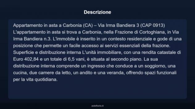 Immobile in asta di 90 m² con più di 5 locali in vendita a Carbonia - Foto 4