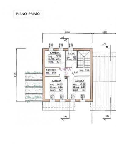 BIFAMILIARE di 5 vani e di 150 mq (MORIAGO DELLA BATTAGLIA) rif. AB58 - Foto 6