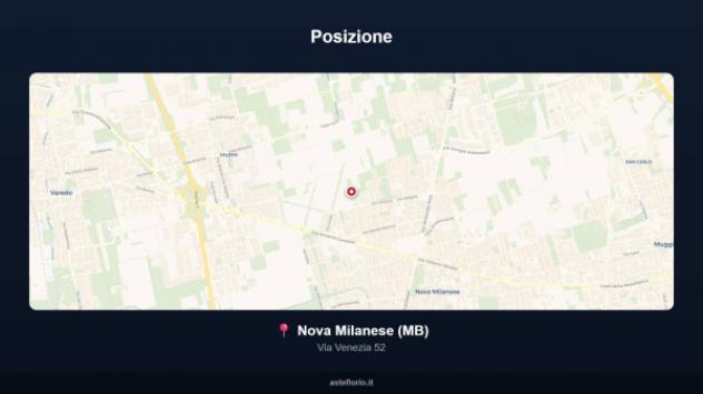 Immobile in asta di 96 m², box auto doppio in vendita a Nova Milanese - Foto 8