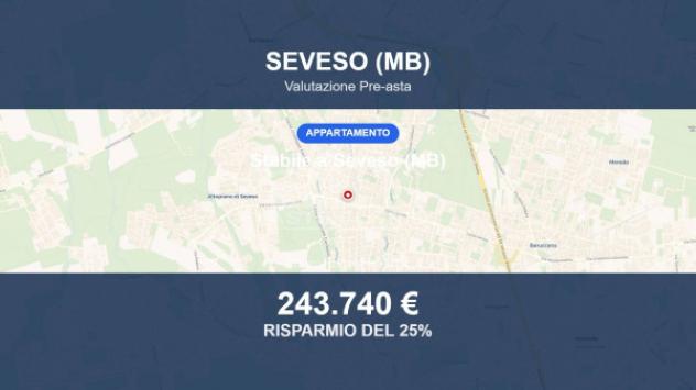 Immobile in asta di 625 m² in vendita a Seveso