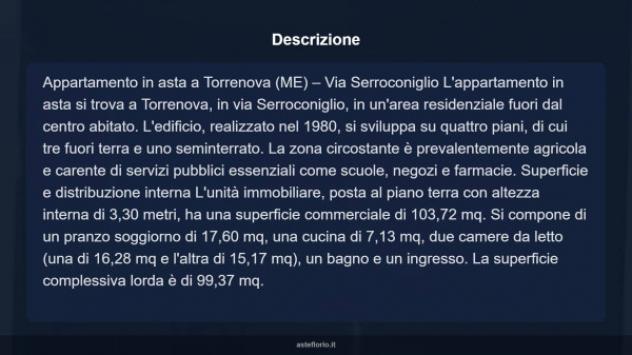 Immobile in asta di 103 m² in vendita a Torrenova - Foto 4