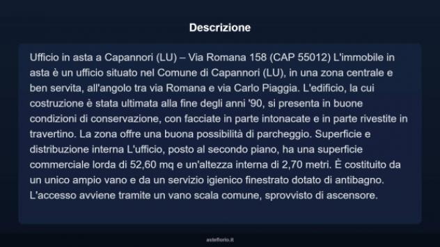 Immobile in asta di 52 m² in vendita a Capannori - Foto 6