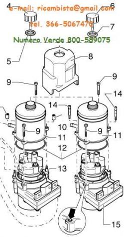 Seat Ibiza pompa idroguida servopompa elettrica 6Q0423155L
