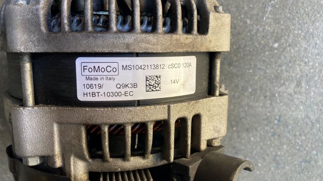 Alternatore Ford Fiesta 1.1 benzina 7^serie del 2020 (H1BT-10300-EC) - Foto 6