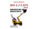 MINI PALA GOMMATA CON BRACCIO DRITTO MS-L113FS JSB - IT