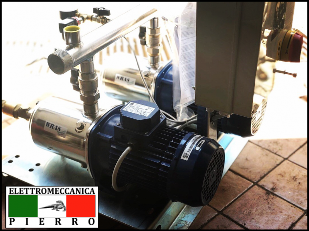 Gruppo di pressurizzazione gemellare autoclave 2GP Ebara V230-400 Hp2/3 - Foto 2